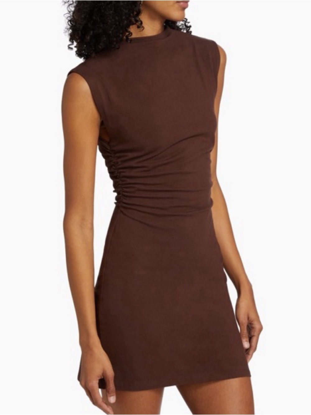 Reformation Alden Dress XS Brown